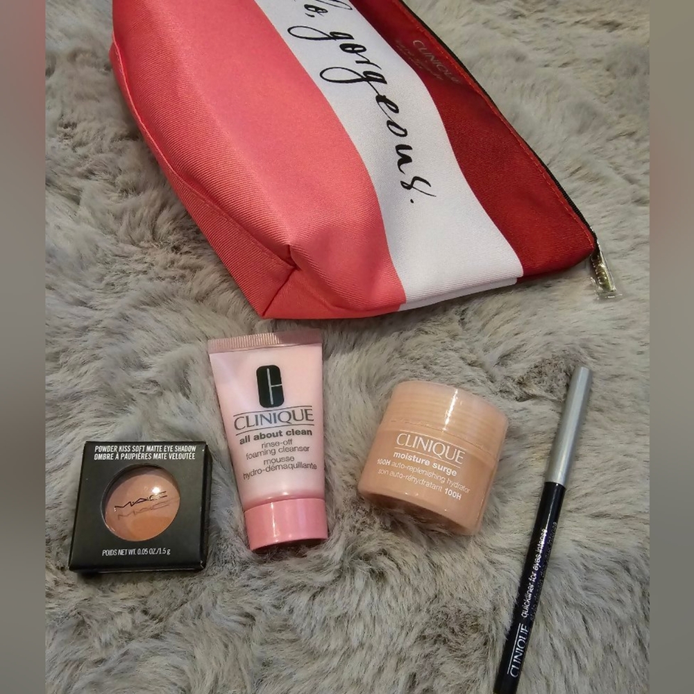 Kate Spade and Clinique makeup set